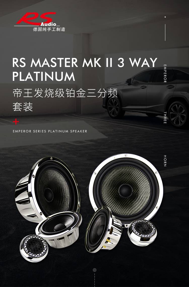 德国RS Master MKⅡ 3 way platinum 详情图