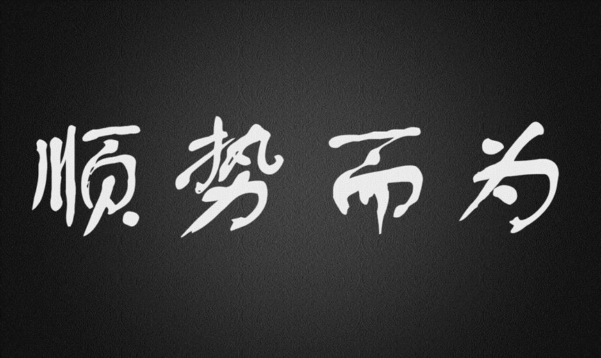 至理名言,其实我们更应该关注到这句话的核心本质:顺势而为,乘势而上