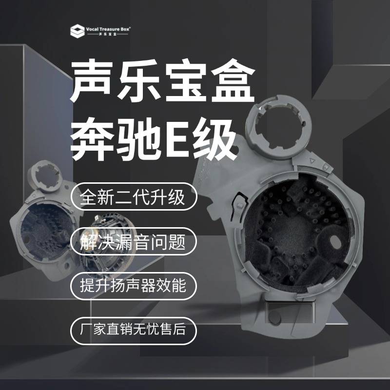 奔驰E级24款全系车型 声乐宝盒汽车音响中音喇叭无损改装声学套件