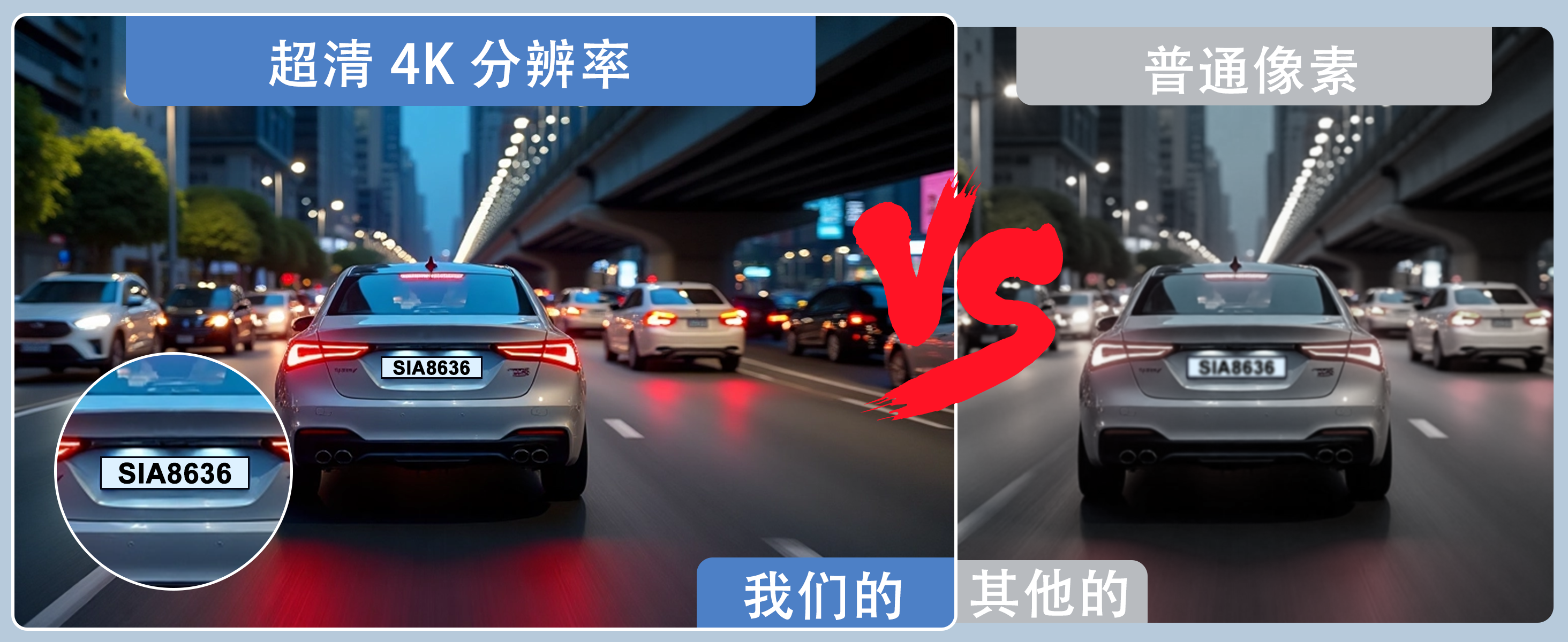 跨境热销汽车行车记录仪高清新款广角夜视手机互联循环录像记录仪 详情图